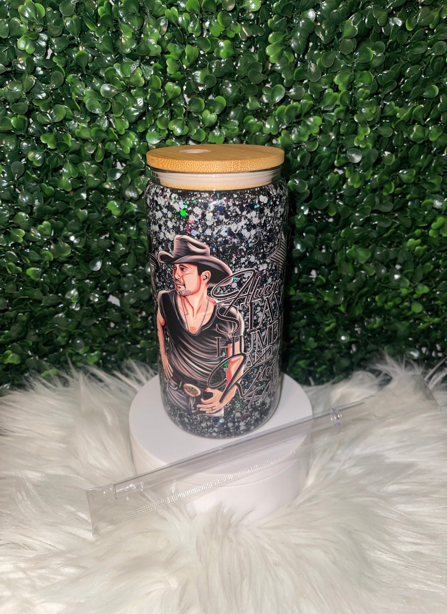 160z TIM MCGRAW ALWAYS HUMBLE SNOWGLOBE CUP