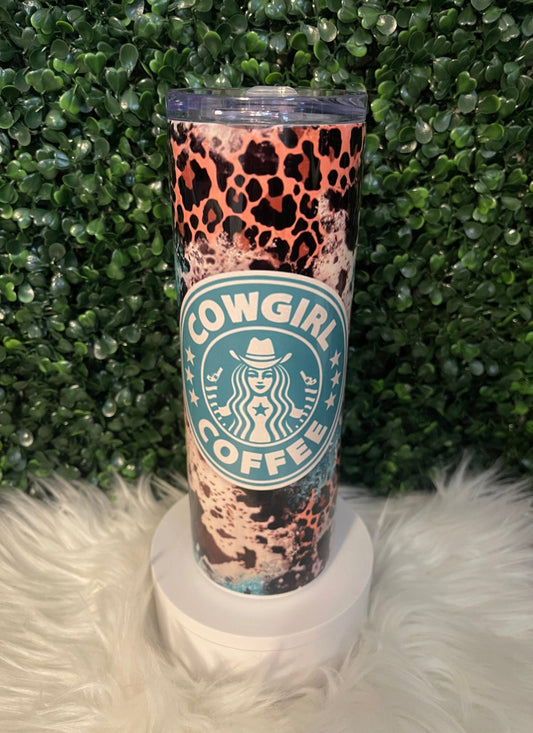 COWGIRL COFFEE (20oz) TUMBLER