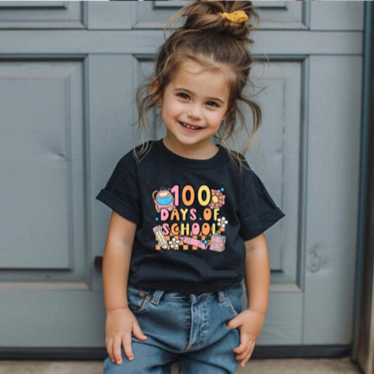 100 DAYS OF SCHOOL T-SHIRT FOR GIRLS