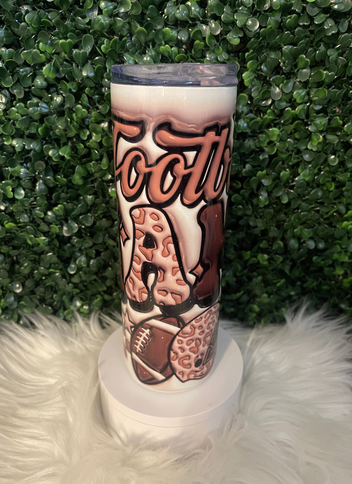 FOOTBALL MAMA (20oz) TUMBLER