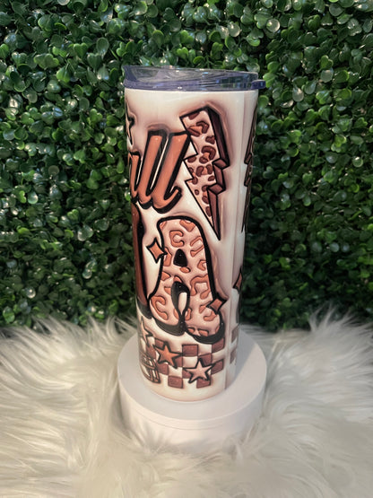 FOOTBALL MAMA (20oz) TUMBLER