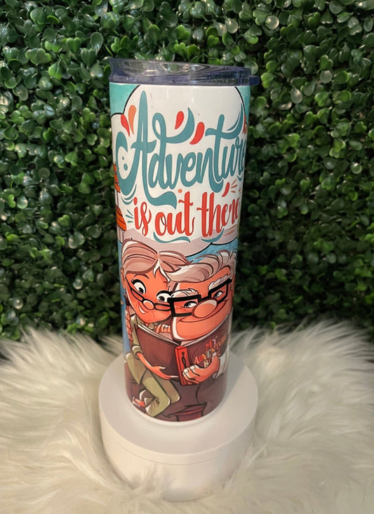 ADVENTURE IS OUT THERE (20oz) TUMBLER