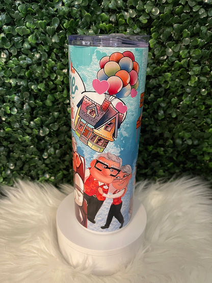 ADVENTURE IS OUT THERE (20oz) TUMBLER